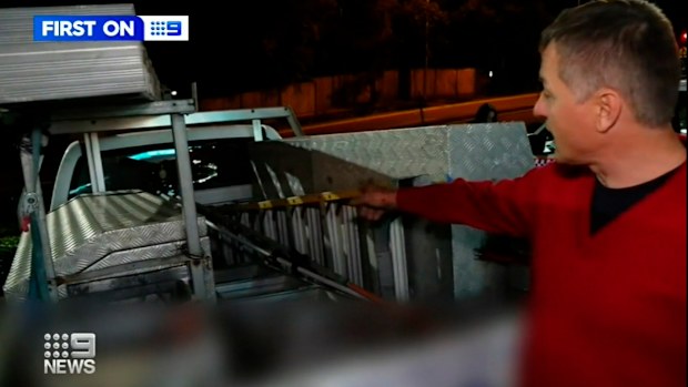 Gold Coast tradie rescues 'stolen' tools.