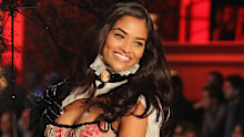 Shanina Shaik walks the runway during the 2011 Victoria's Secret Fashion Show at the Lexington Avenue Armory on November 9, 2011 in New York City. (Photo by Kevin Kane/FilmMagic)