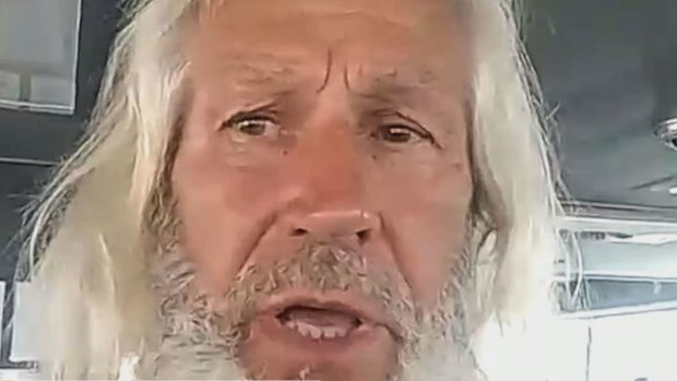 Evgeny Kovalevskiy sailor on shark attacked inflatable catamaran