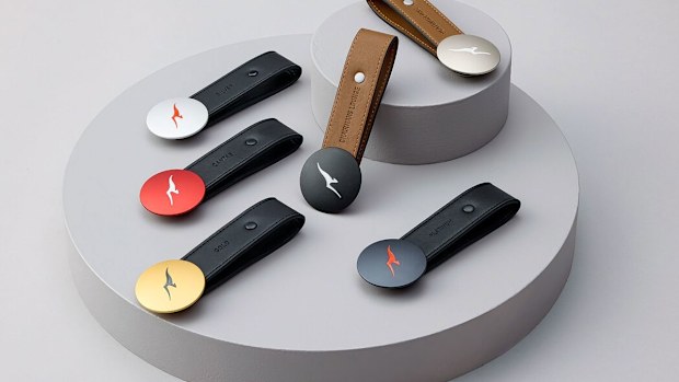 Qantas bag tags