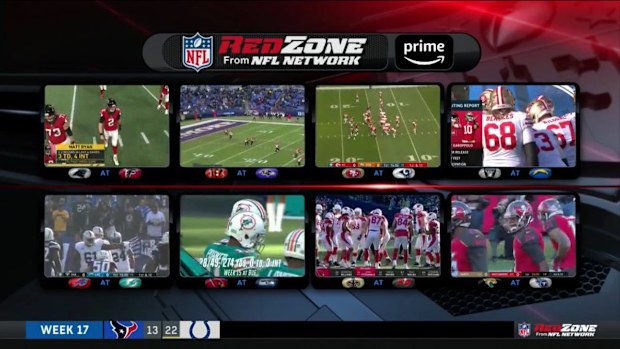 An NFL RedZone 'octobox'.