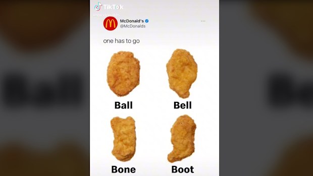 McDonald's has names for all the chicken McNugget shapes... how many do you know?