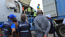 Urgent aid for an ebola outbreak has landed in Buni in the Democratic Republic of the Congo.