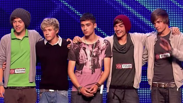 One Direction is formed on X Factor in 2010.