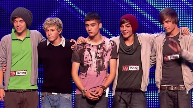 One Direction is formed on X Factor in 2010.