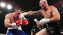 Barry Hall lands on Paul Gallen