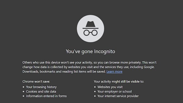 Google incognito 