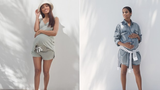 Maternity clothes from Legoe Heritage.
