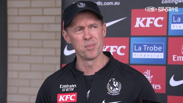 Craig McRae addressed his contentious post-game comments which have since caused a stir.