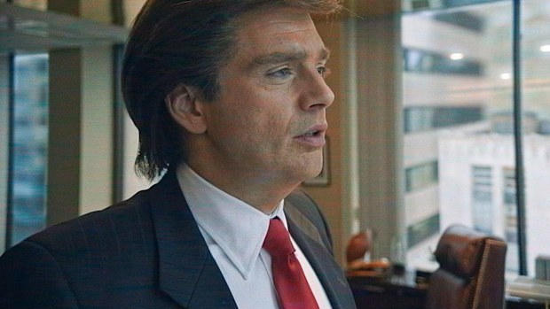Sebastian Stan as Donald Trump in The Apprentice
