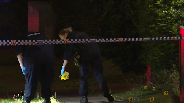 Casula shooting - home sprayed with bullets