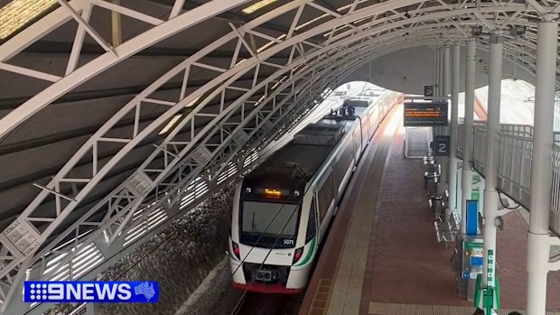 Police have charged a man who allegedly threatened multiple people with a knife at a Perth train station yesterday.