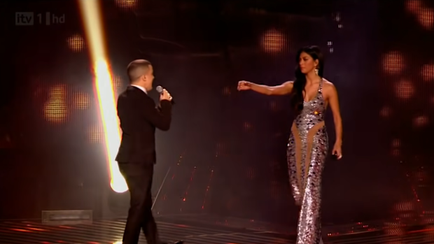 Nicole Scherzinger and mentee Jahmene Douglas