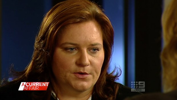 Shelly Walsh, who opened up about when she discovered her two children and mother had been killed by her father.