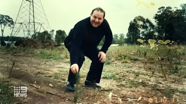 The family has been selling Christmas trees in Wareemba in the Inner West for 57 years.
