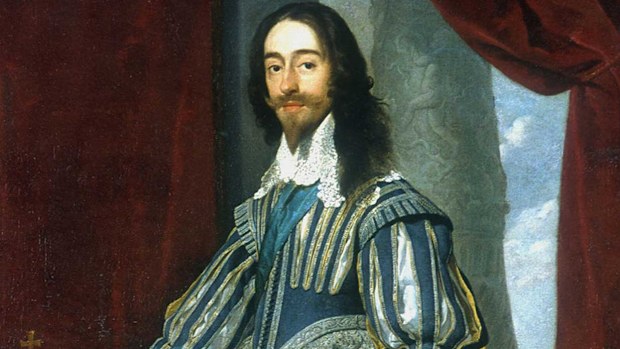 King Charles I lost his throne after the English civil war.