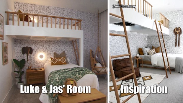 The Block 2020 Luke and Jasmin kids bedroom