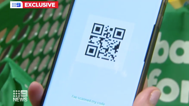Woolworths' 'Scan and Go' is completely contactless.