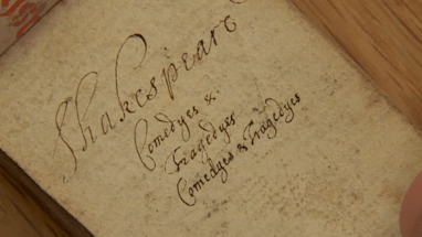 A Shakespeare notebook