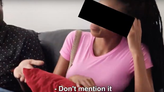 Boyfriend accuses girlfriend of lying on online game show. 