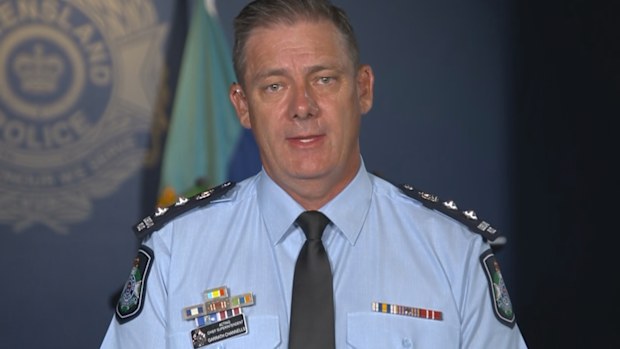 Queensland Police Acting Chief Superintendent Gareth Channels