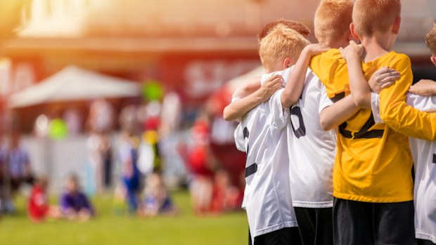 Kids sports team.