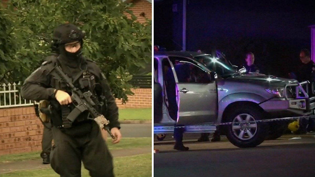 Sydney gun raids: NSW Police cracking down on organised firearm crime ...
