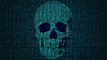 Dark web stock image