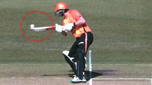 The second no ball.