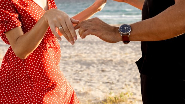 Man and woman holiday