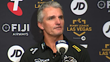 Ivan Cleary during his press conference.