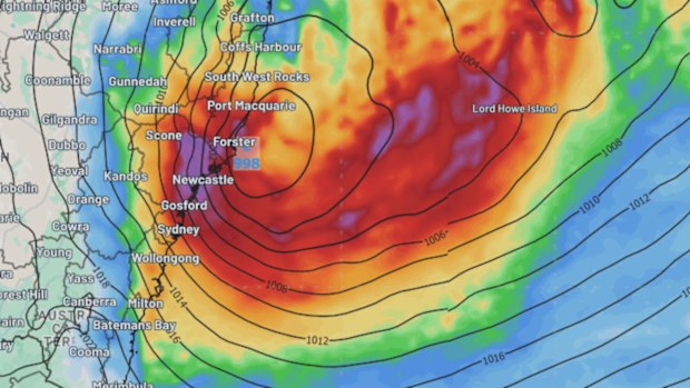 Heavy rain which could bring flooding as well, strong winds and large surf is set to hit Australia's east coast next week.