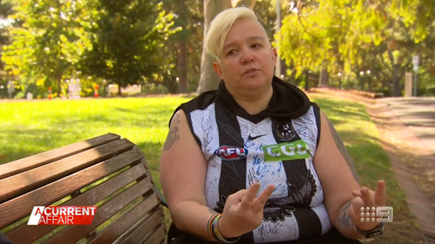 Kerstin Black claims she did the two finger salute.