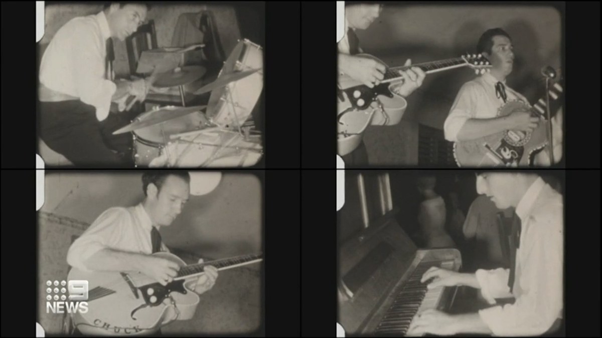 Rare glimpse into Queensland's early rock and roll era discovered in Greece