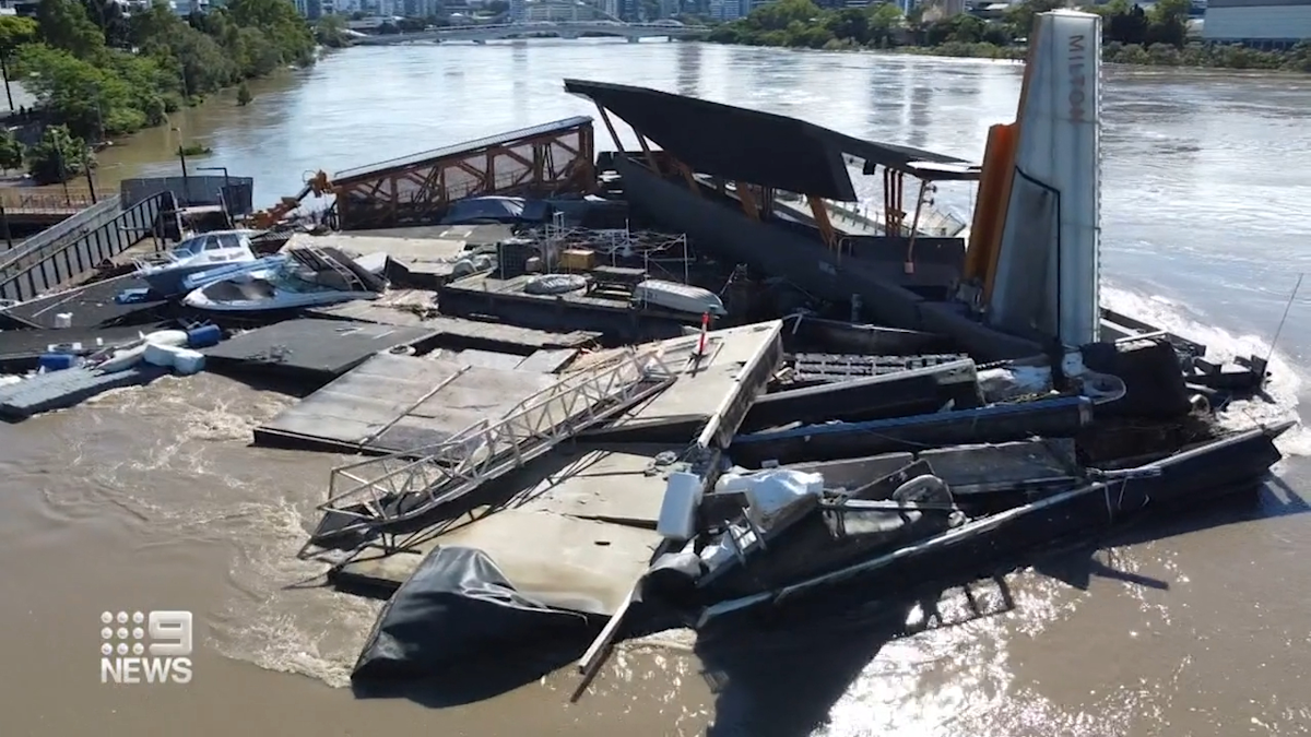 Queensland floods: Brisbane clean-up bill grows to $660 million | Nine ...