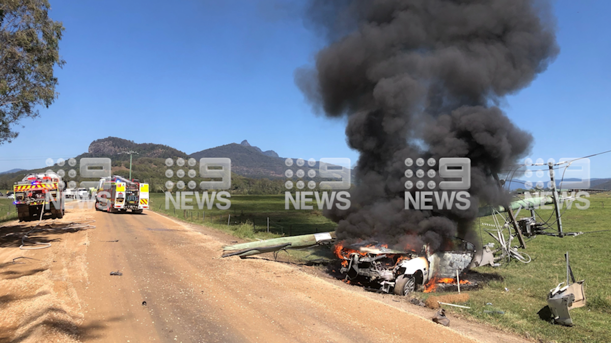 Murwillumbah crash: Two people taken to hospital after NSW police ...