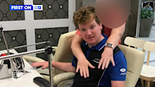 Rileigh Sanderson intervened after his mother was allegedly stabbed in the neck at her Reservoir home on Wednesday.