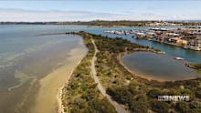 Locals are concerned of the environmental impact of dredging a Mandurah estuary.