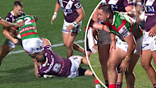 The Matt Lodge tackle that injured Brandon Smith.
