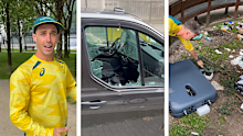 Australian BMX star Logan Martin has revealed a van containing some of his personal items items was broken into in Brussels.