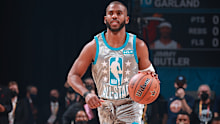 Chris Paul during the 2022 NBA All Star Game. 