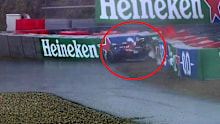 Heavy rain late in the Dutch Grand Prix caused chaos at the Zandvoort circuit, with a red flag called shortly after Zhou Guanyu crashed at the first corner.