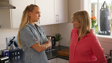 Alissa's mum doesn't approve of their plans