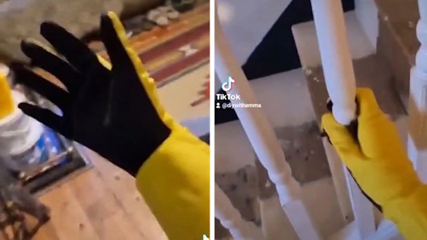 DIY hack painting TikTok