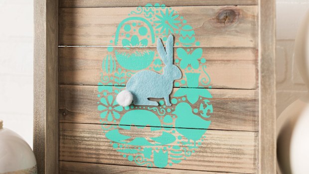 Cricut Easter project DIY