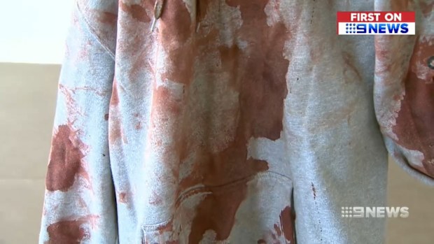 A neighbour told 9NEWS there was 'blood everywhere' following the stabbing.