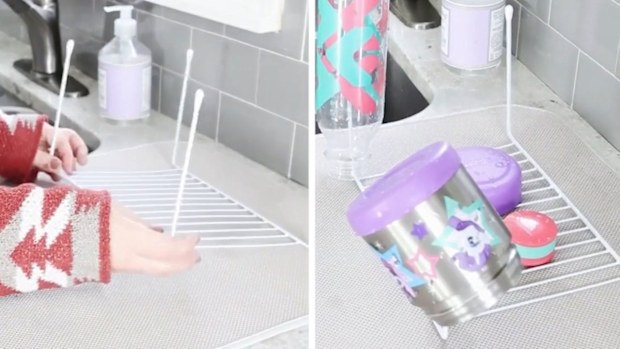 Cleaning hack TikTok
