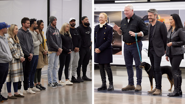 Ford Design Centre tour on The Block 2022.