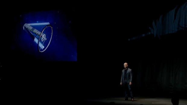 190514 Jeff Bezos Blue Origin space colonies plan moon travel work News World