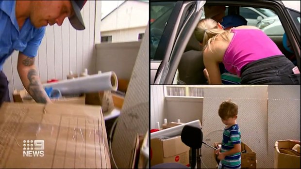 When Brad Ward's employer lost his business, Mr Ward lost his job, and his family could no longer afford their Ipswich home. 